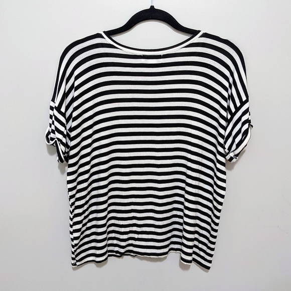Ten Sixty Sherman 90s/00s style patch striped tee - Picture 3 of 7